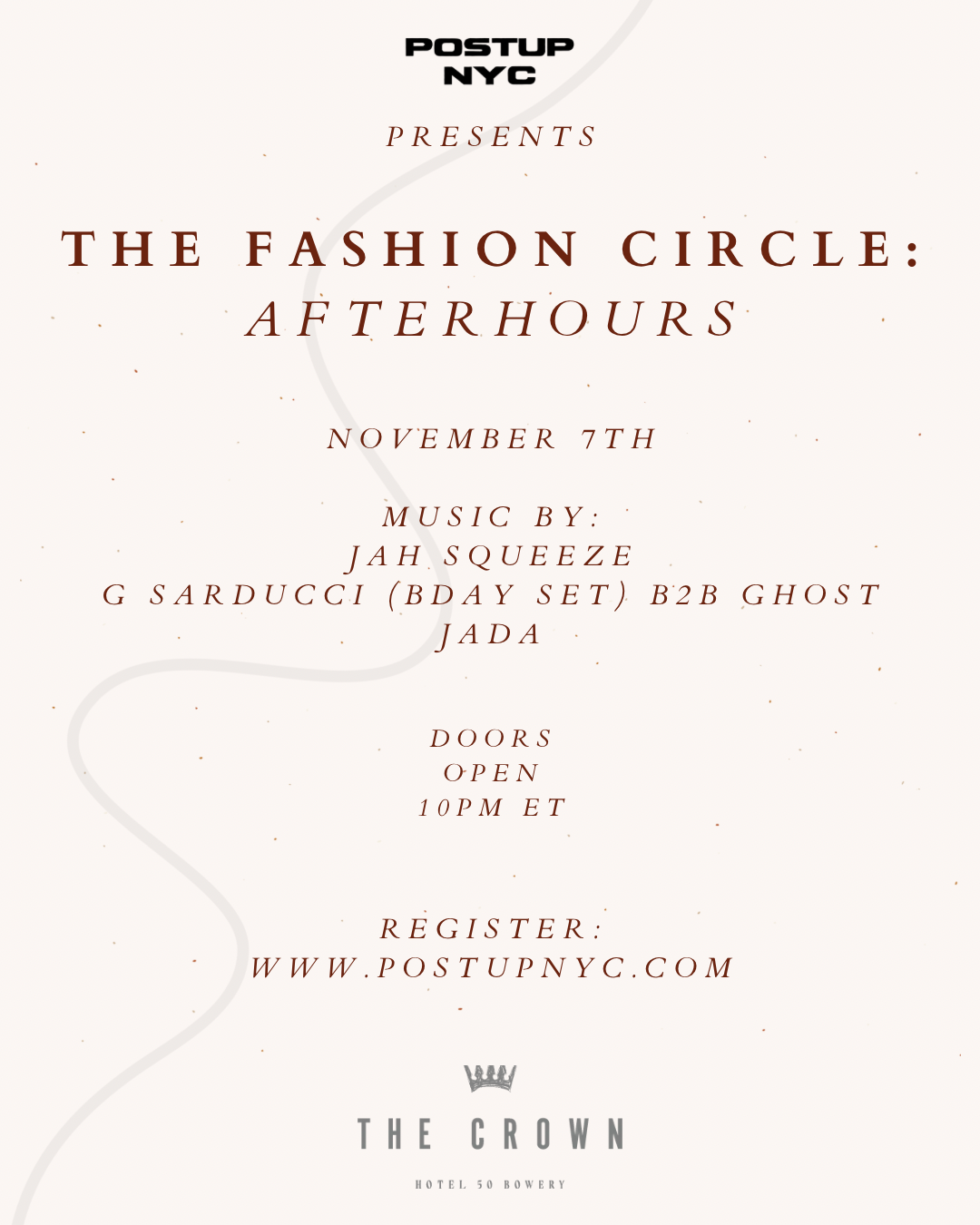 The Fashion Circle: Afterhours