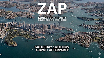 The Zap Sunset Boat Party