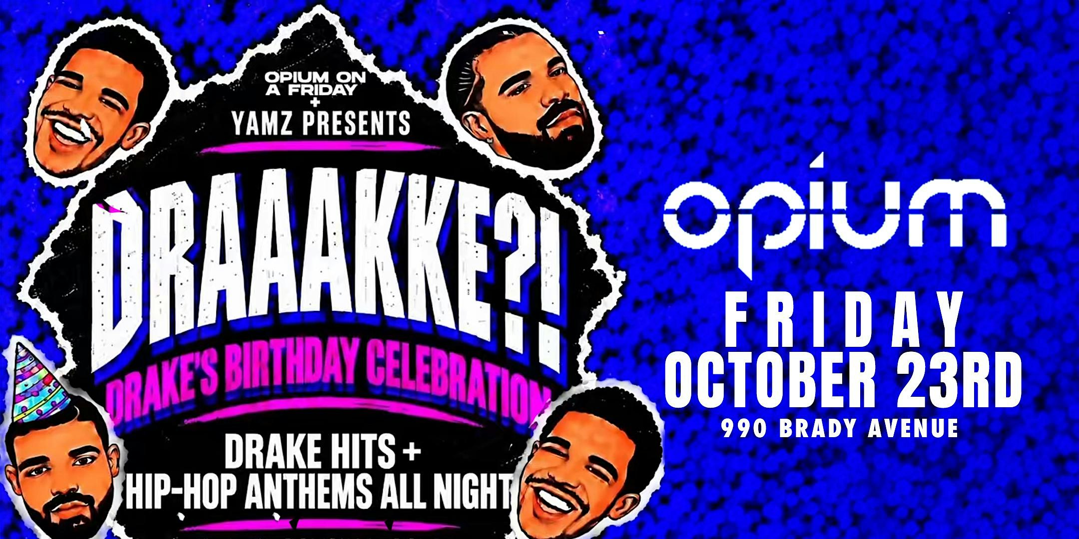 Opium Fridays Libra vs Scorpios - Birthday Specials Available