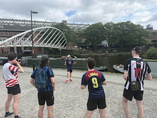 Gaz’s Manchester Football Running Tour