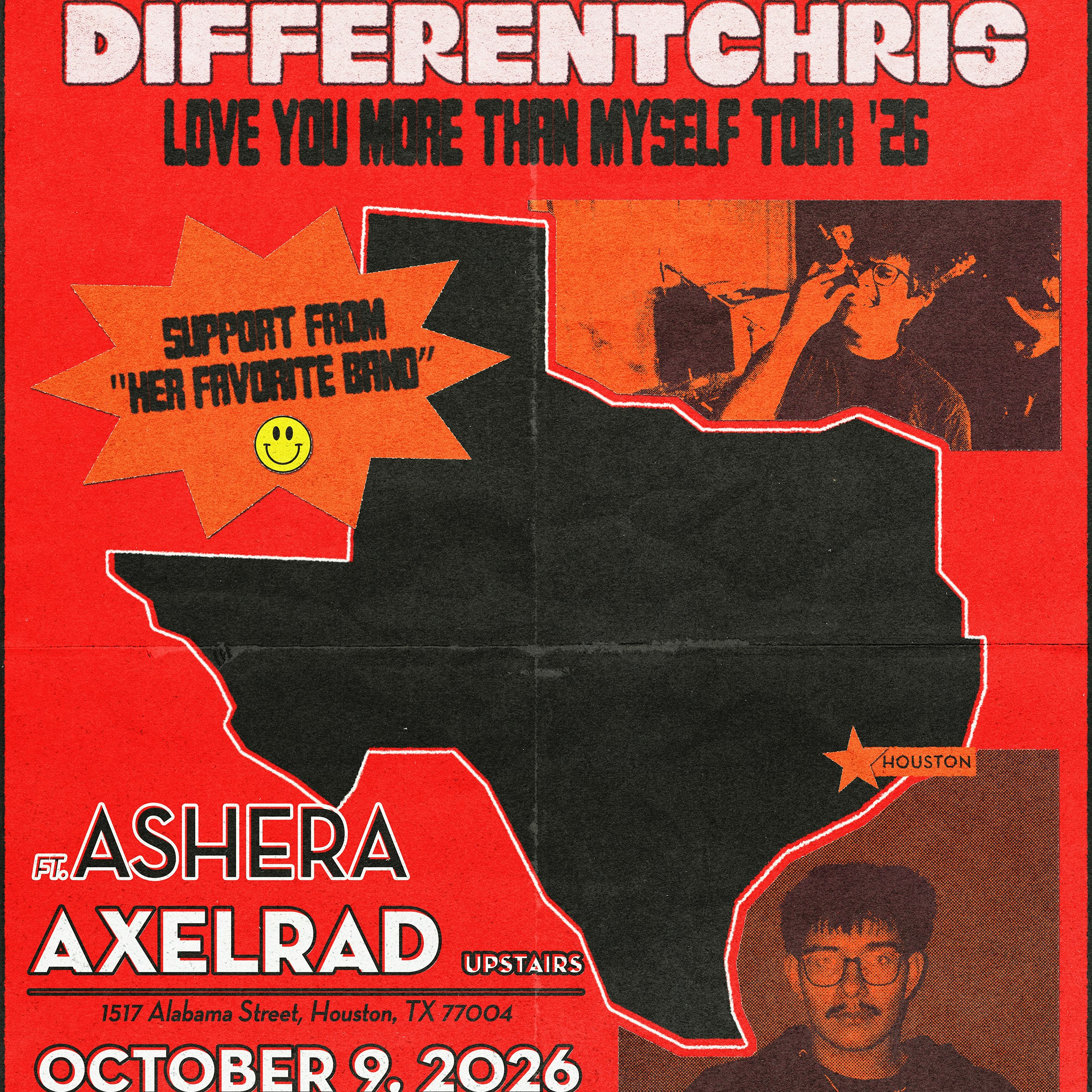 Differentchris, Ashera, Herfavoriteband