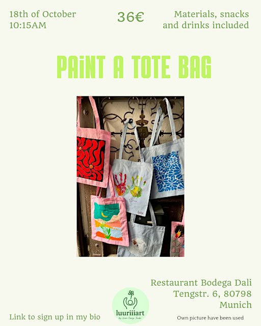 Paint a Tote Bag