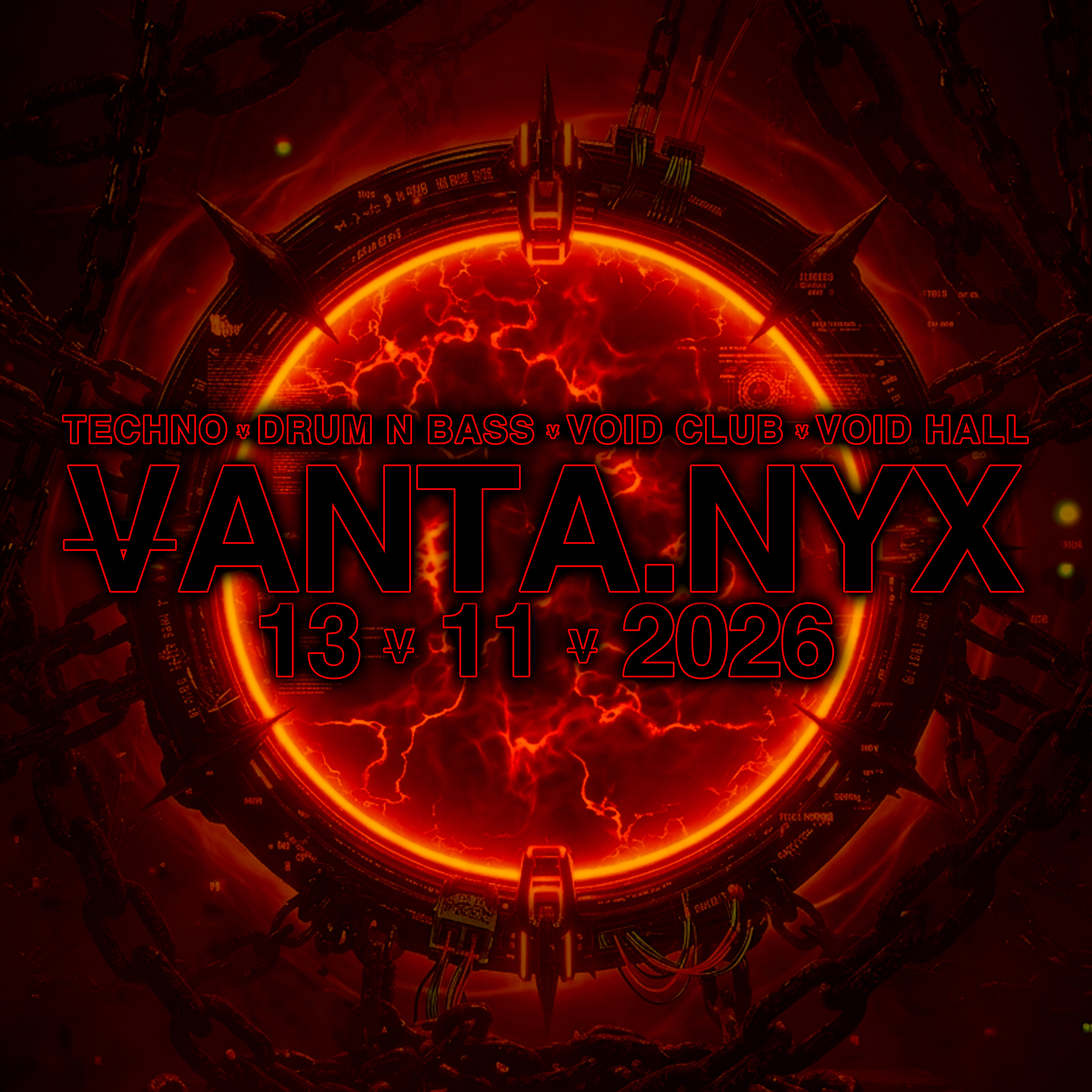 VOID x VANTA.NYX VII with Tudse, Sofi Lucius, access:dance, K.EULE, Aynaet, Sagrivox, Upzet