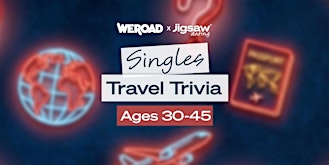 Tampa Singles Event: Travel Trivia Night (Ages 30-45)