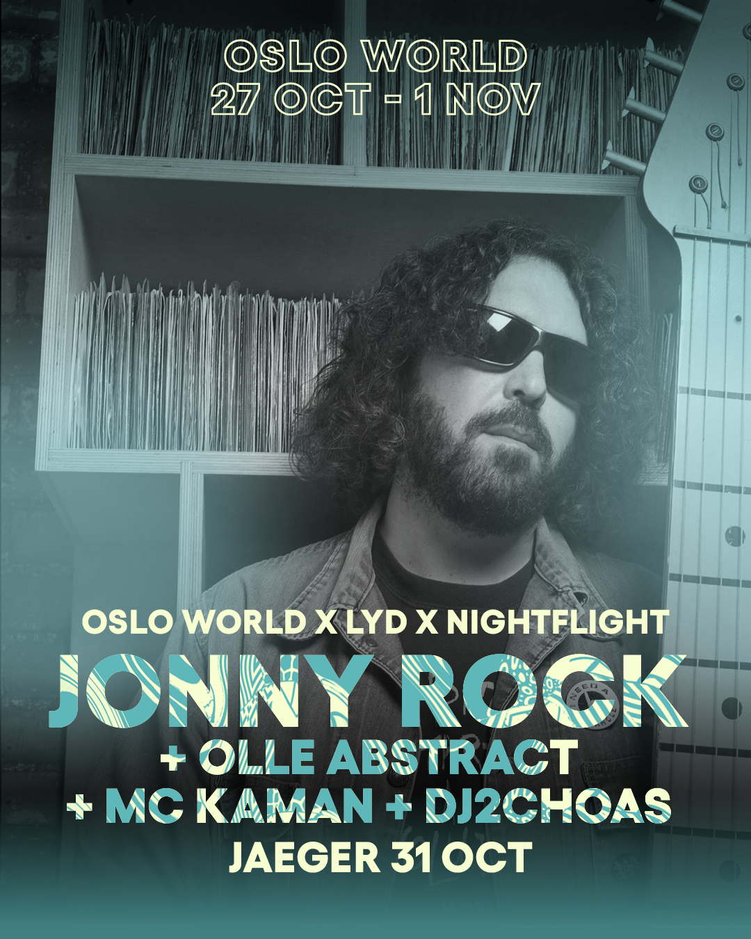 Oslo World x Nightflight x Lyd: Jonny Rock + Olle Abstract
