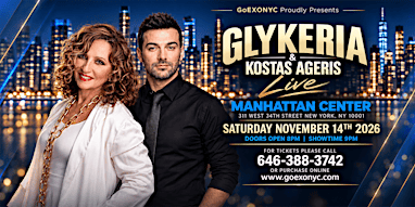 Glykeria Live in NYC with Kosta Ageris