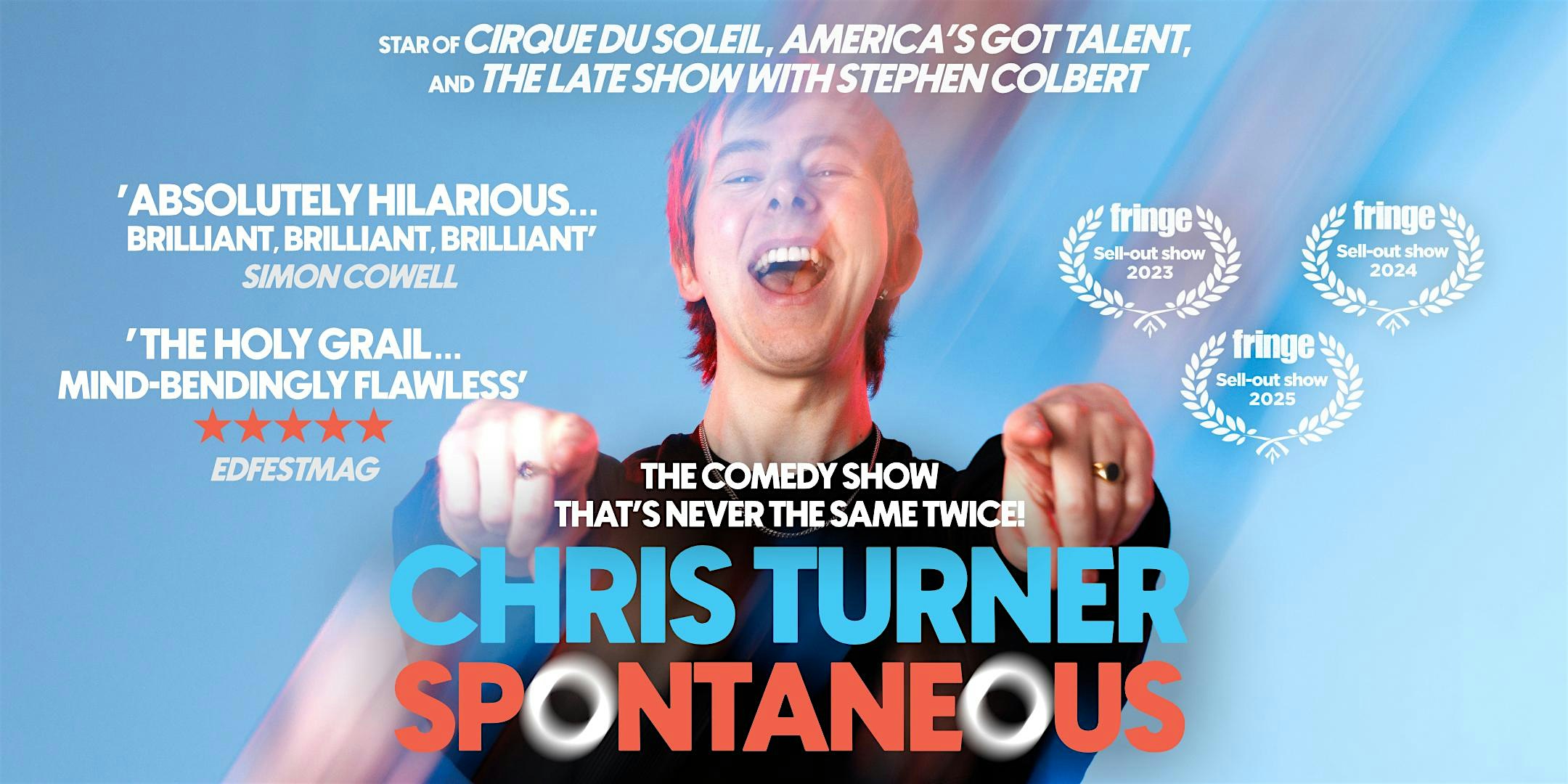 Chris Turner: Spontaneous | English Comedy in Vienna @TheComedyPub