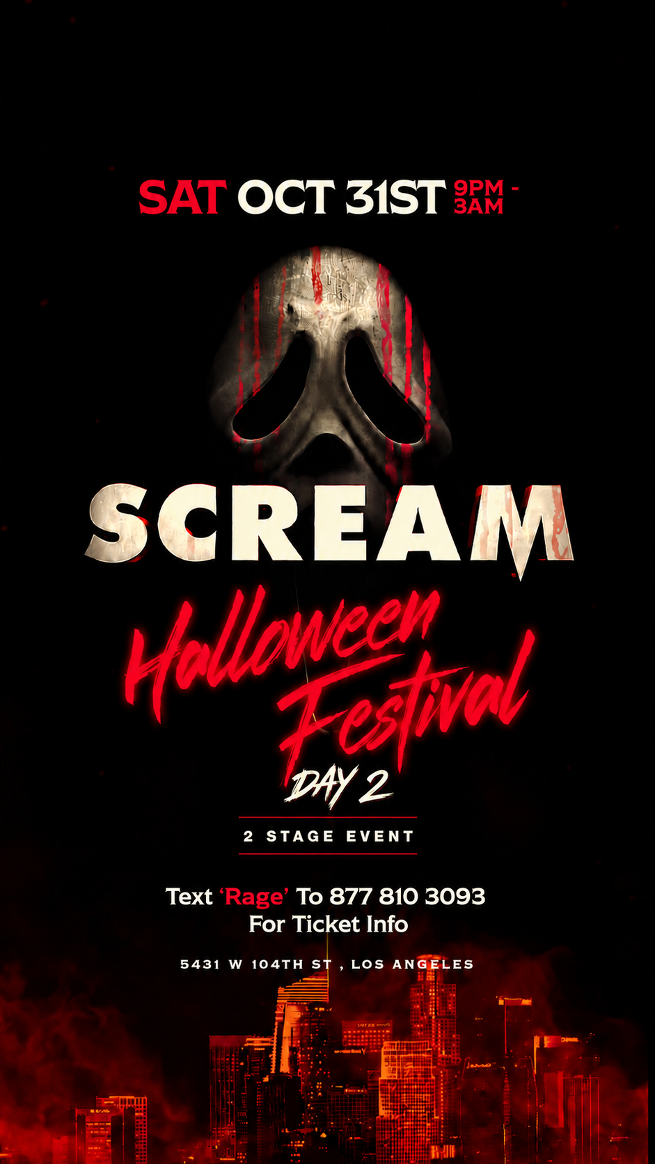RAGE HALLOWEEN FESTIVAL DAY 2 🔪