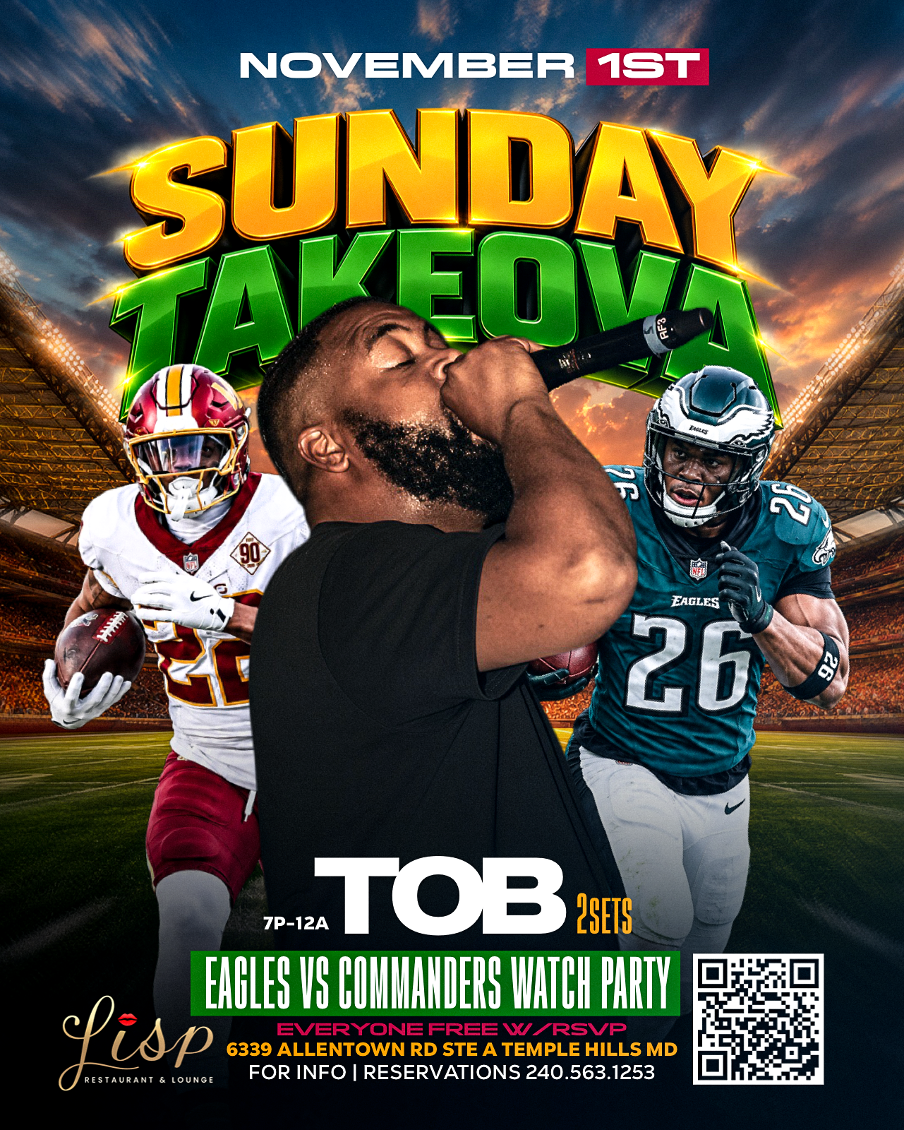 TOB Sunday Takeova
