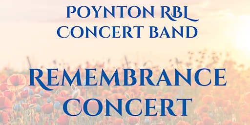 Poynton RBL Remembrance Concert 2026