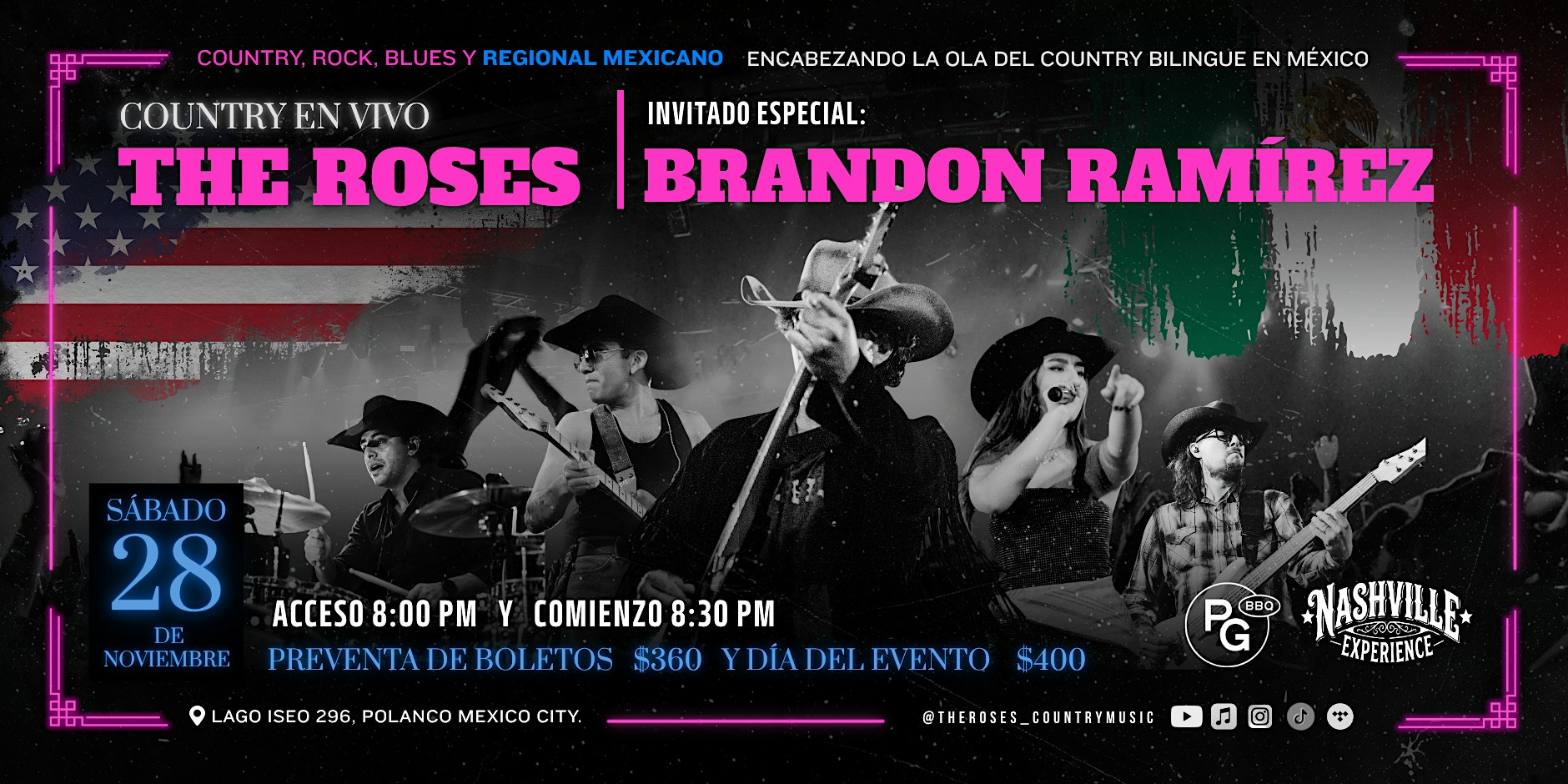 Nashville Experience by The Roses