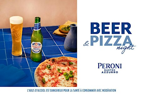 Beer & Pizza Night by Peroni