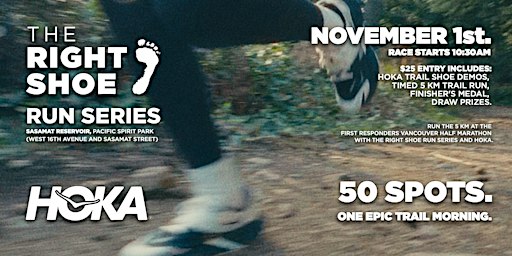 The Right Shoe x HOKA Trail 5 km: Race for Fun!