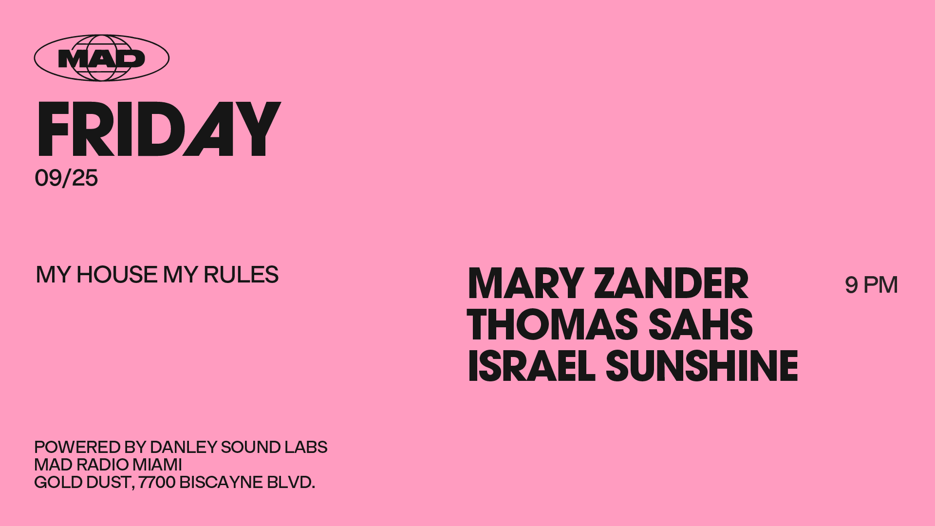 Mary Zander / Thomas Sahs / Israel Sunshine
