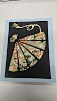 3D card making workshop – Japanese fan