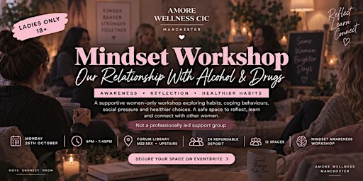 Mindset Workshop: Our Relationship With Alcohol & Drugs