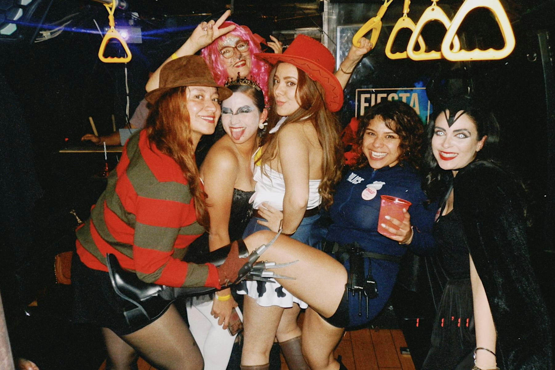 Girls Halloween Party Bus - The Mexican & Foreign Girls Club