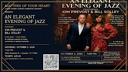 An Intimate Night of Jazz with Kim and Bill