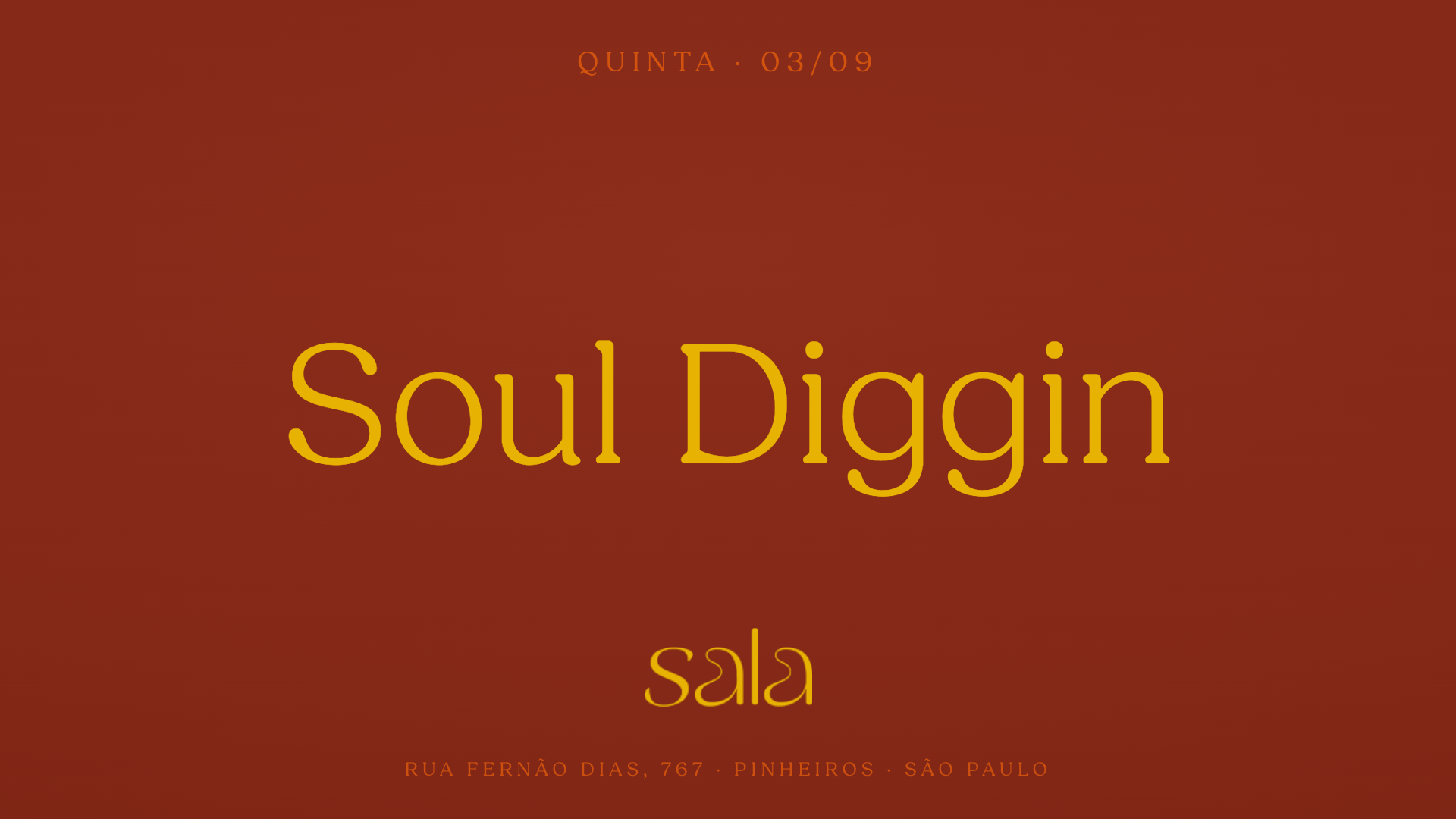Sala recebe Soul Diggin