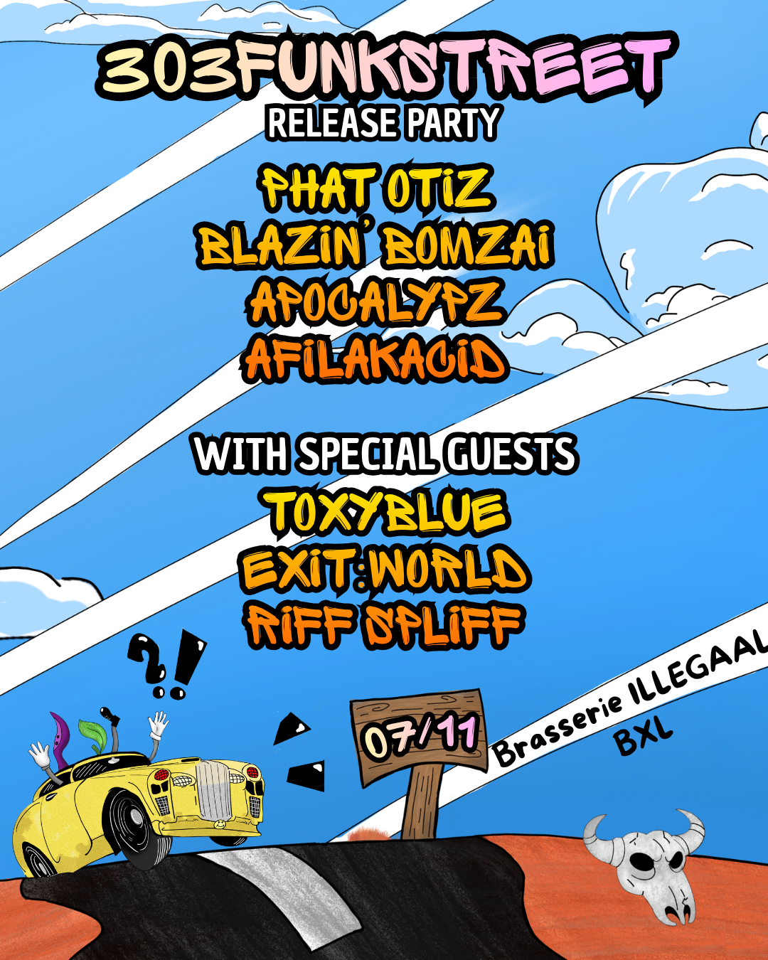 303FUNKSTREET RELEASE PARTY