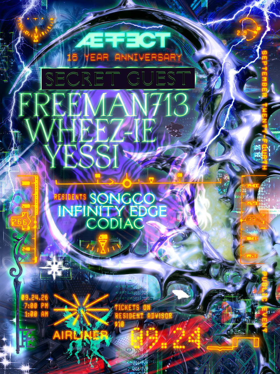 ÆFFECT RADIO 16-Year Anniversary Party