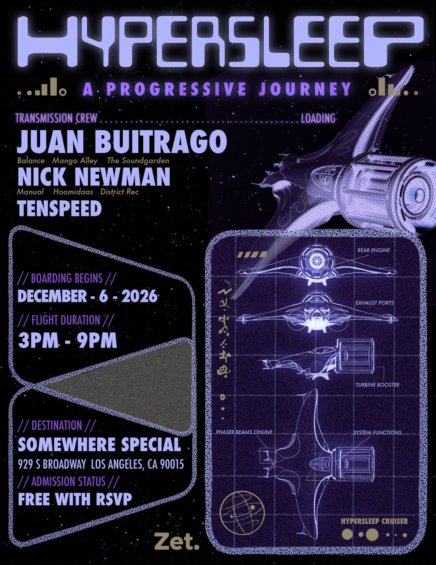 Hypersleep - a deep progressive rooftop day party