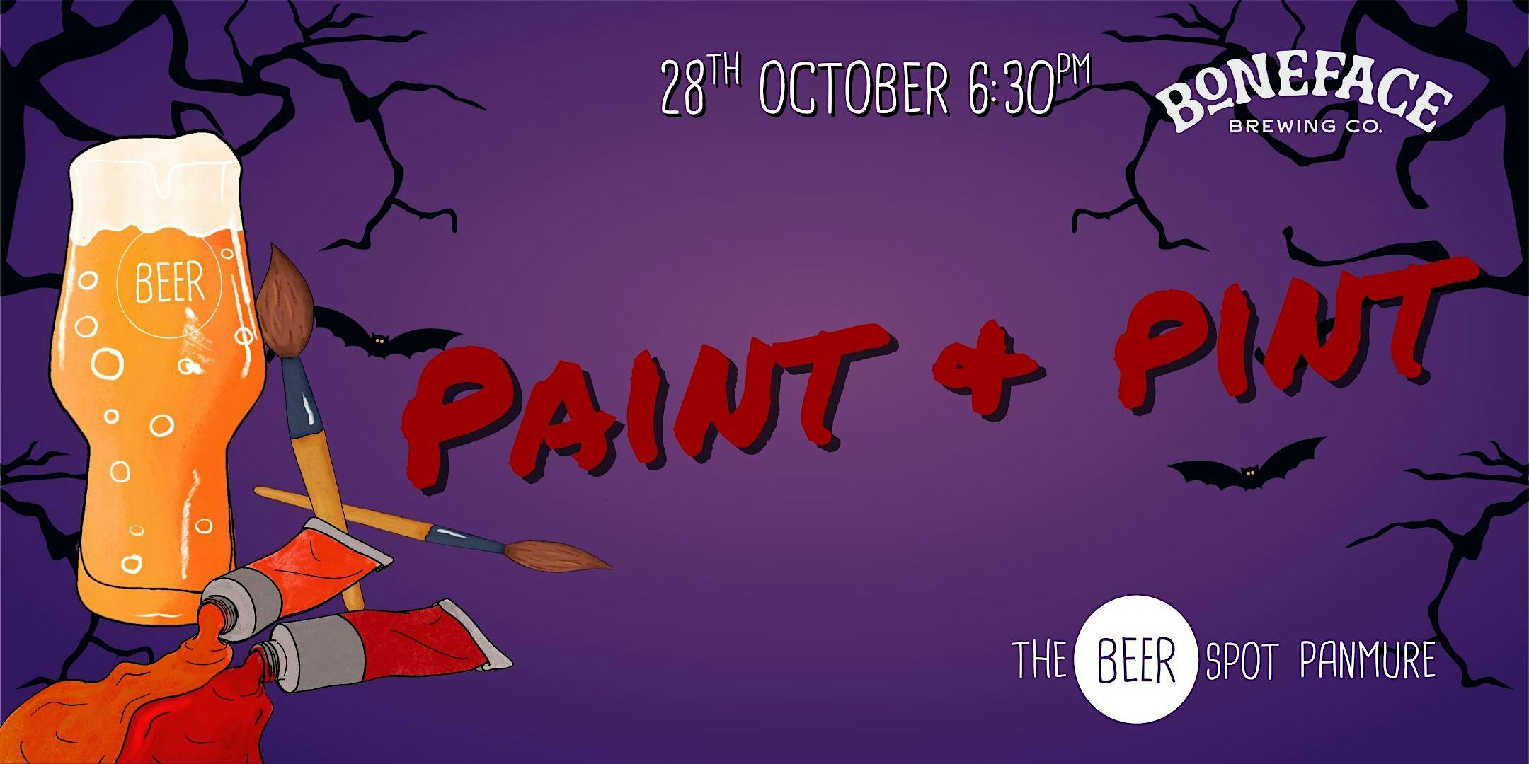 Paint & Pint Spooky Edition - Panmure