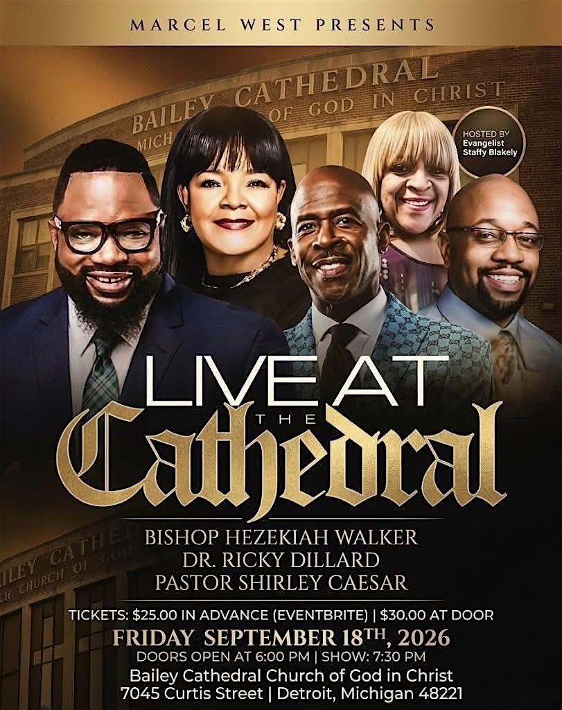 Marcel West Presents: Live at the Cathedral