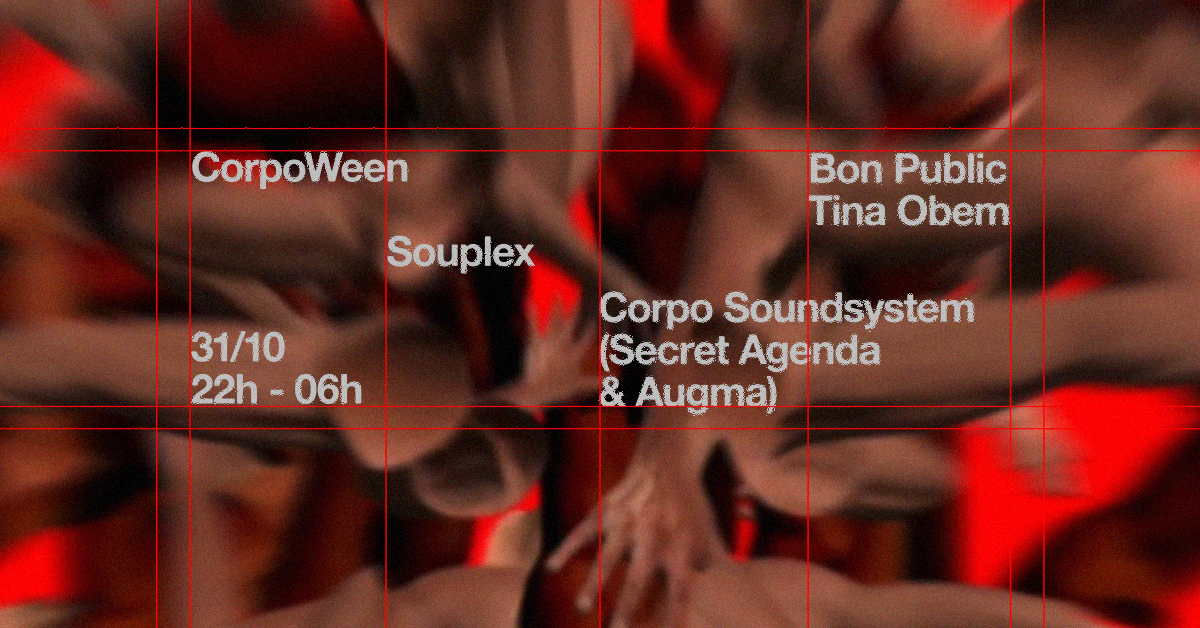 Corpoween III with bonpublic and Tina Obem