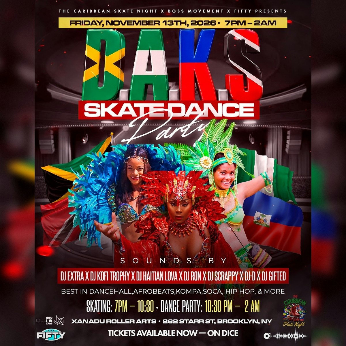 D.A.K.S : Skate Dance Party (skate + club)
