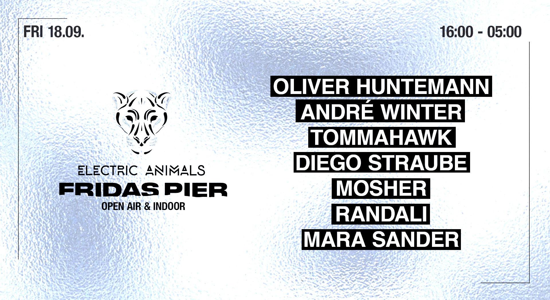 ELECTRIC ANIMALS x Fridas Pier