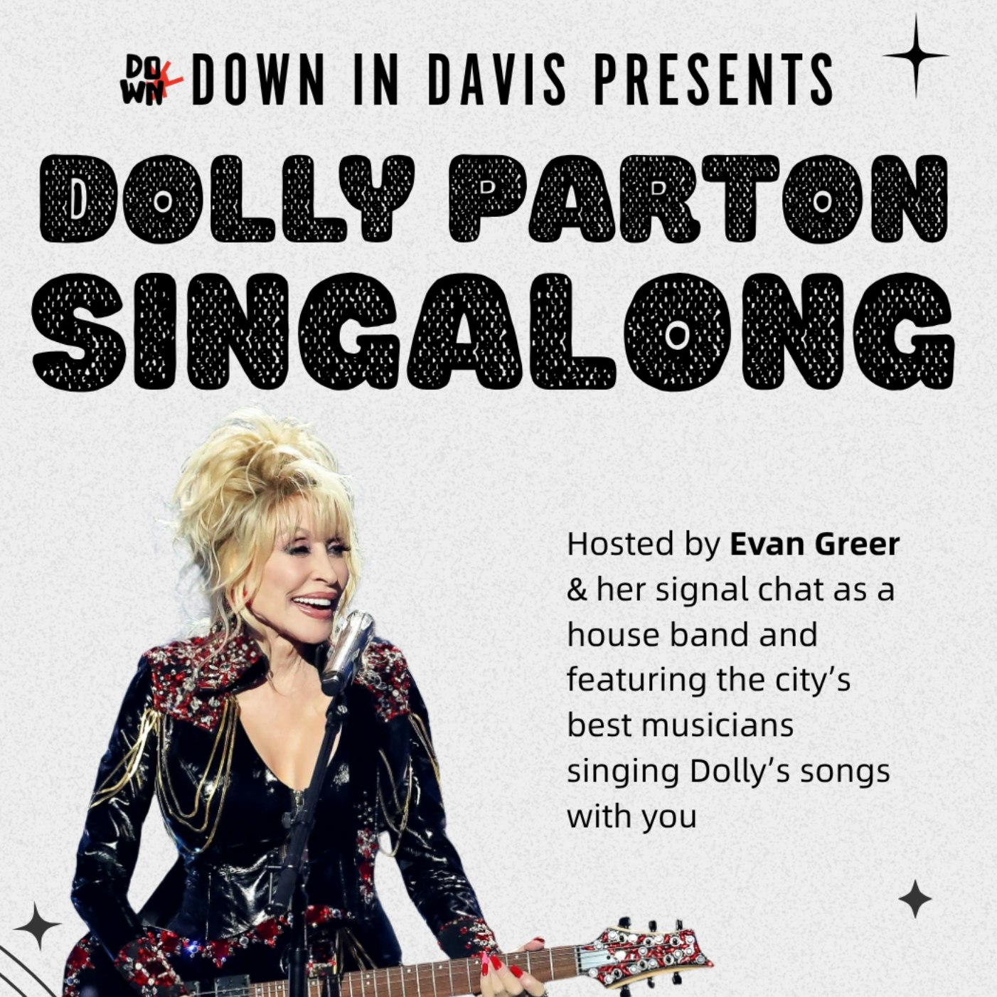 Down in Davis: Dolly Parton Singalong
