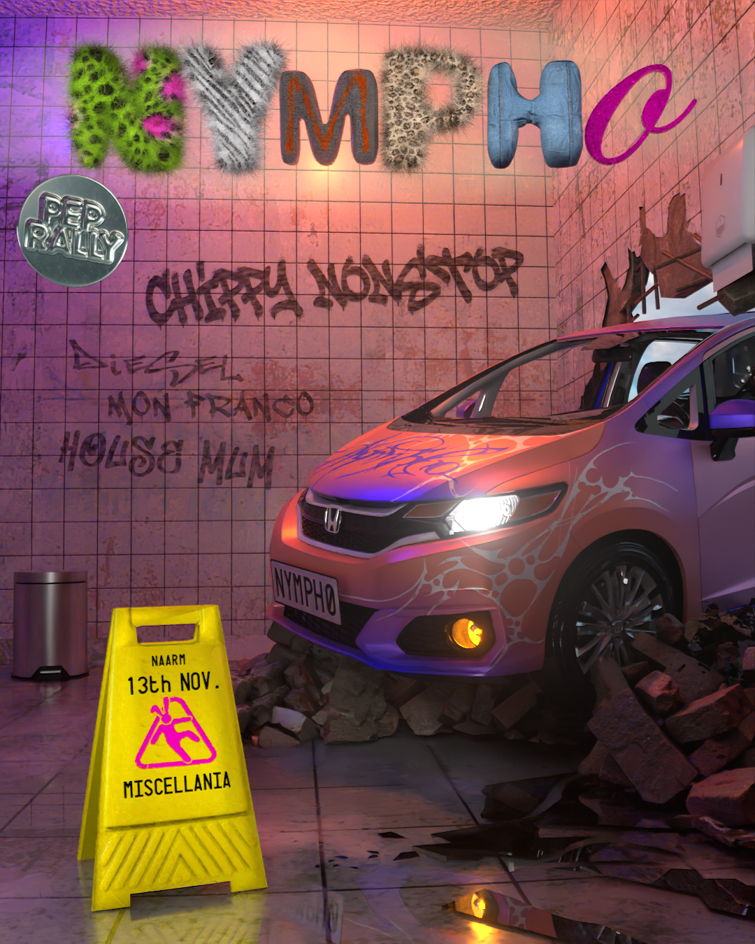 NYMPHO x PEP RALLY present: Chippy Nonstop