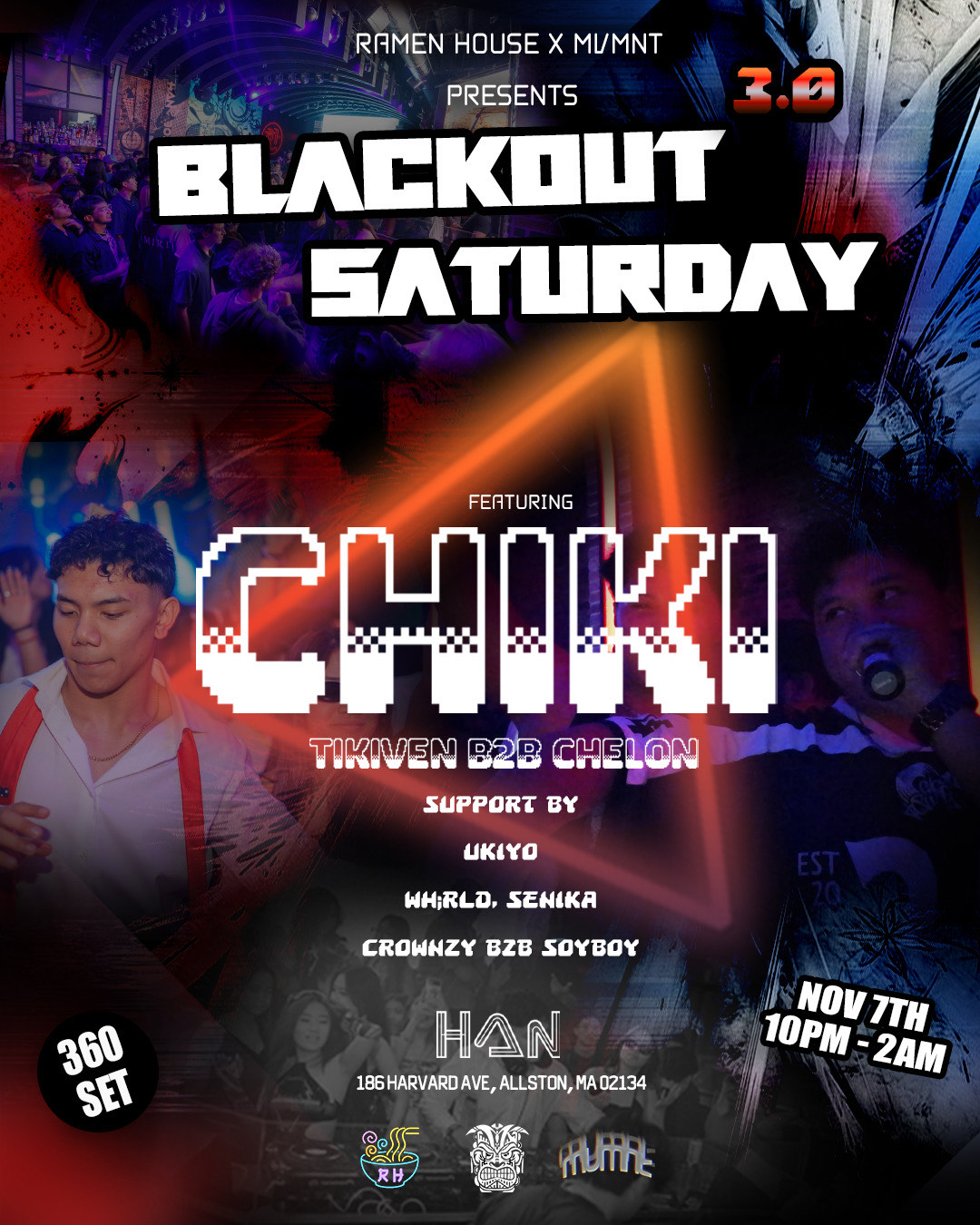 Ramen House x MVMNT: BLACKOUT SATURDAY