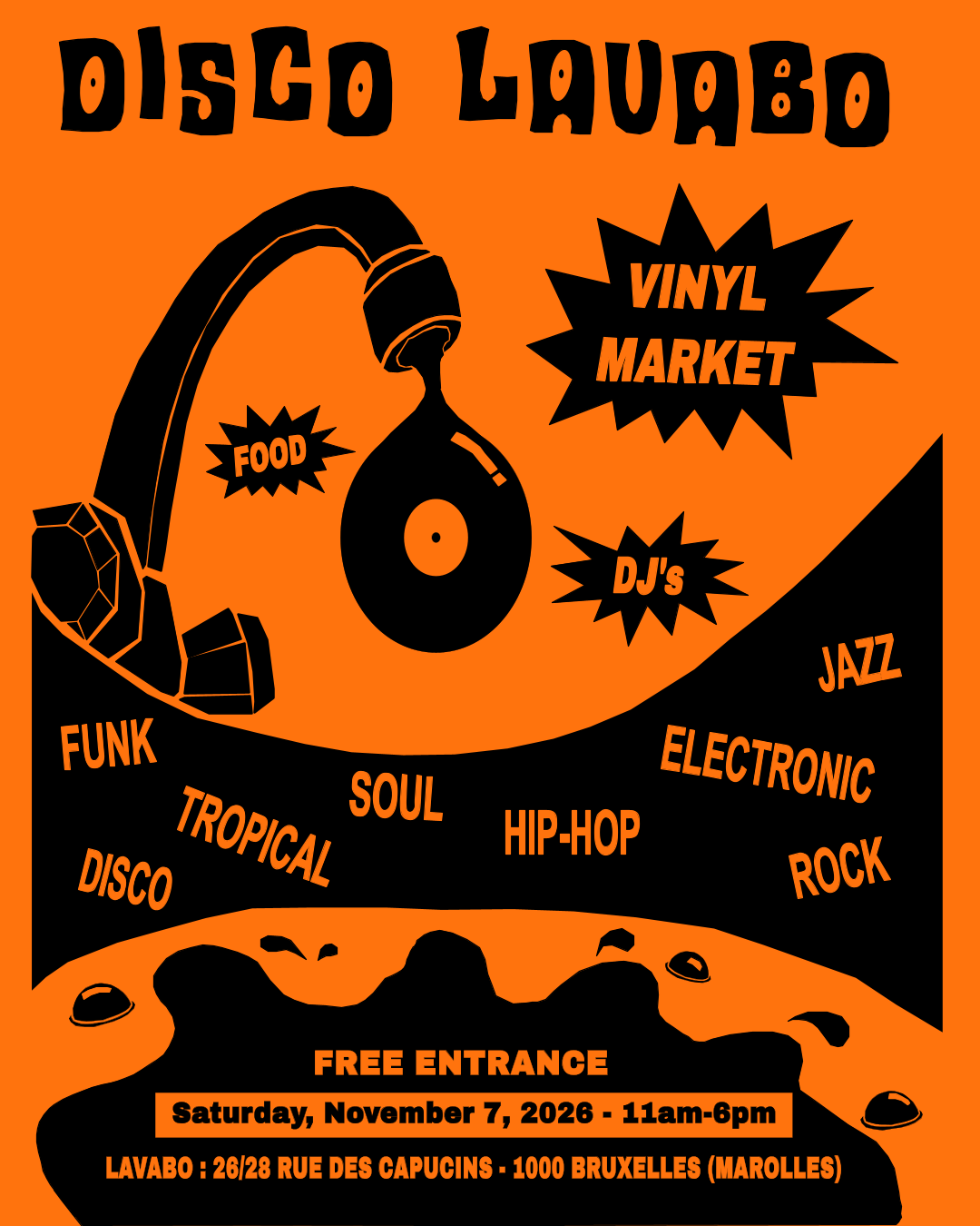 Disco Lavabo vinyl market