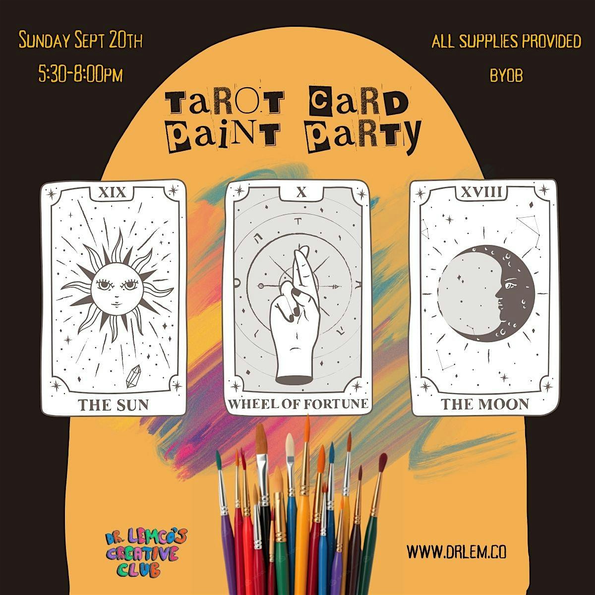 Tarot Paint Party