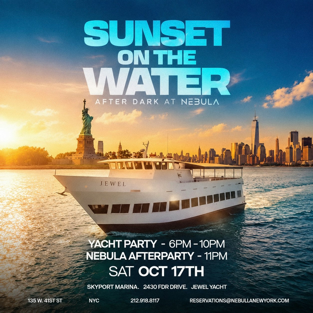 Nebula Yacht Party