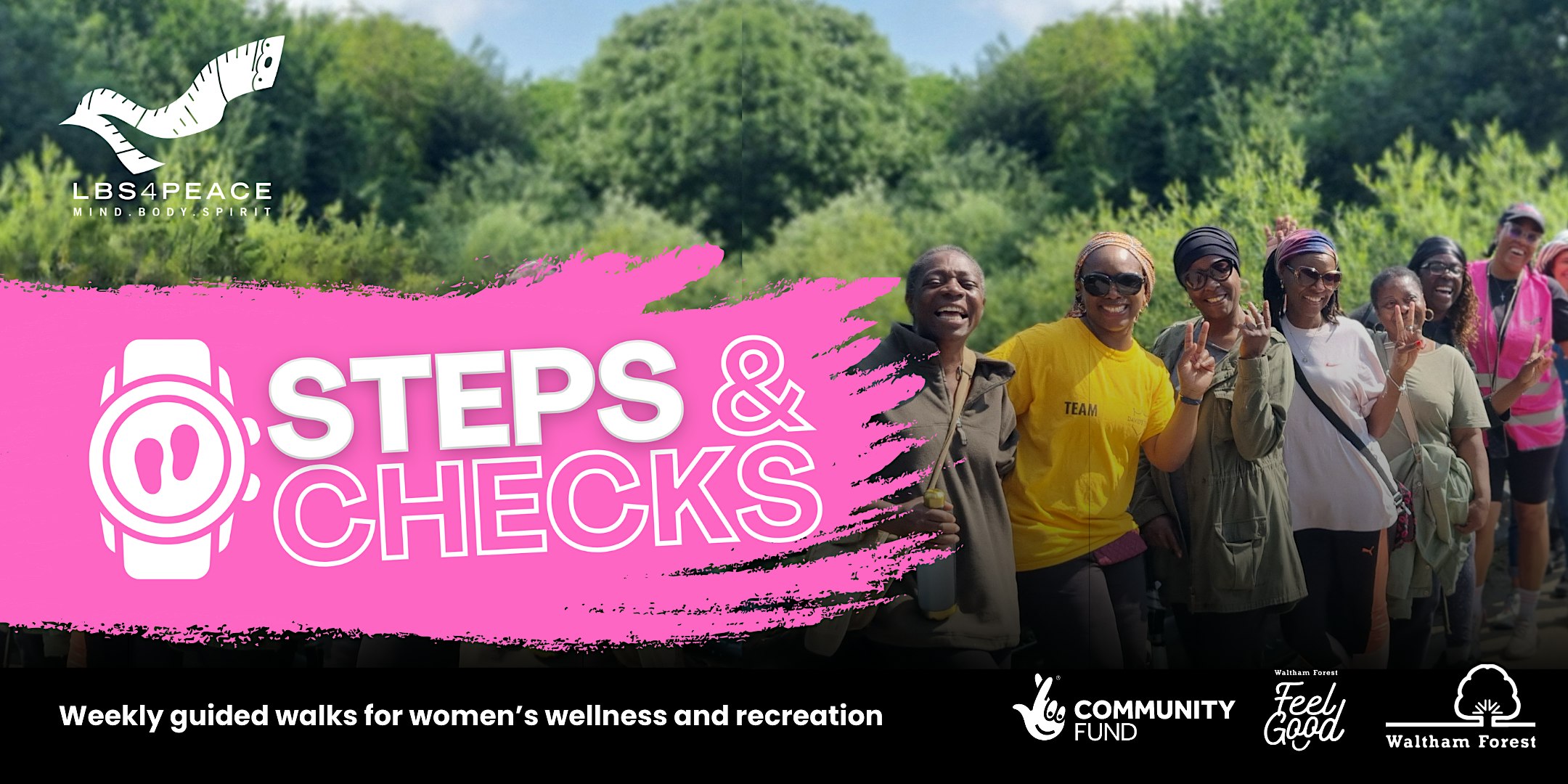 Steps & Checks - Weekly Wellness Walks