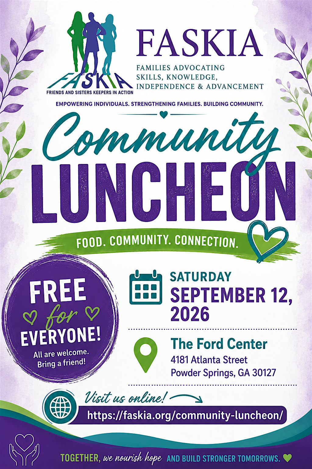 FASKIA Community Luncheon