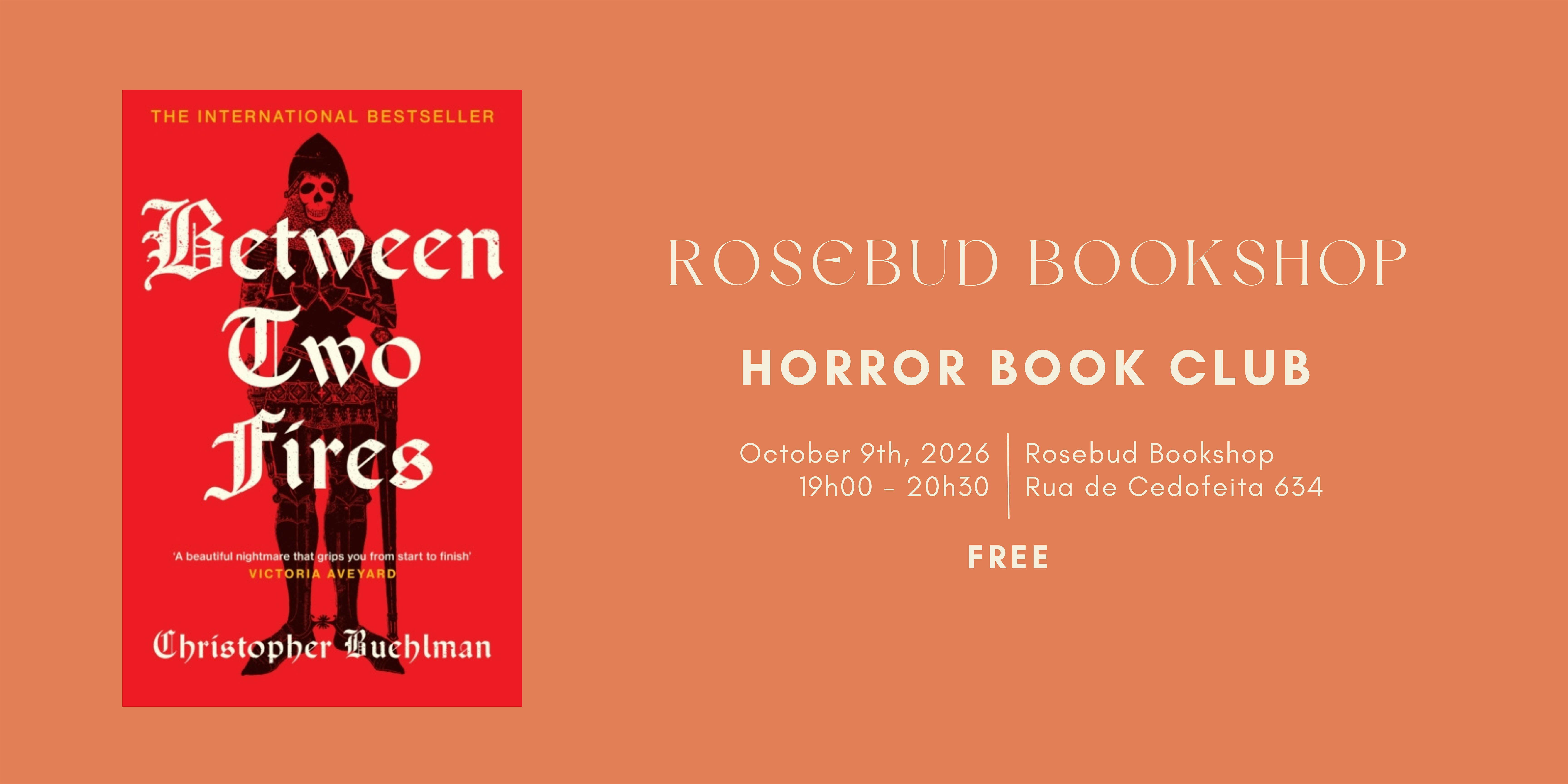 Rosebud Bookshop - Horror Book Club