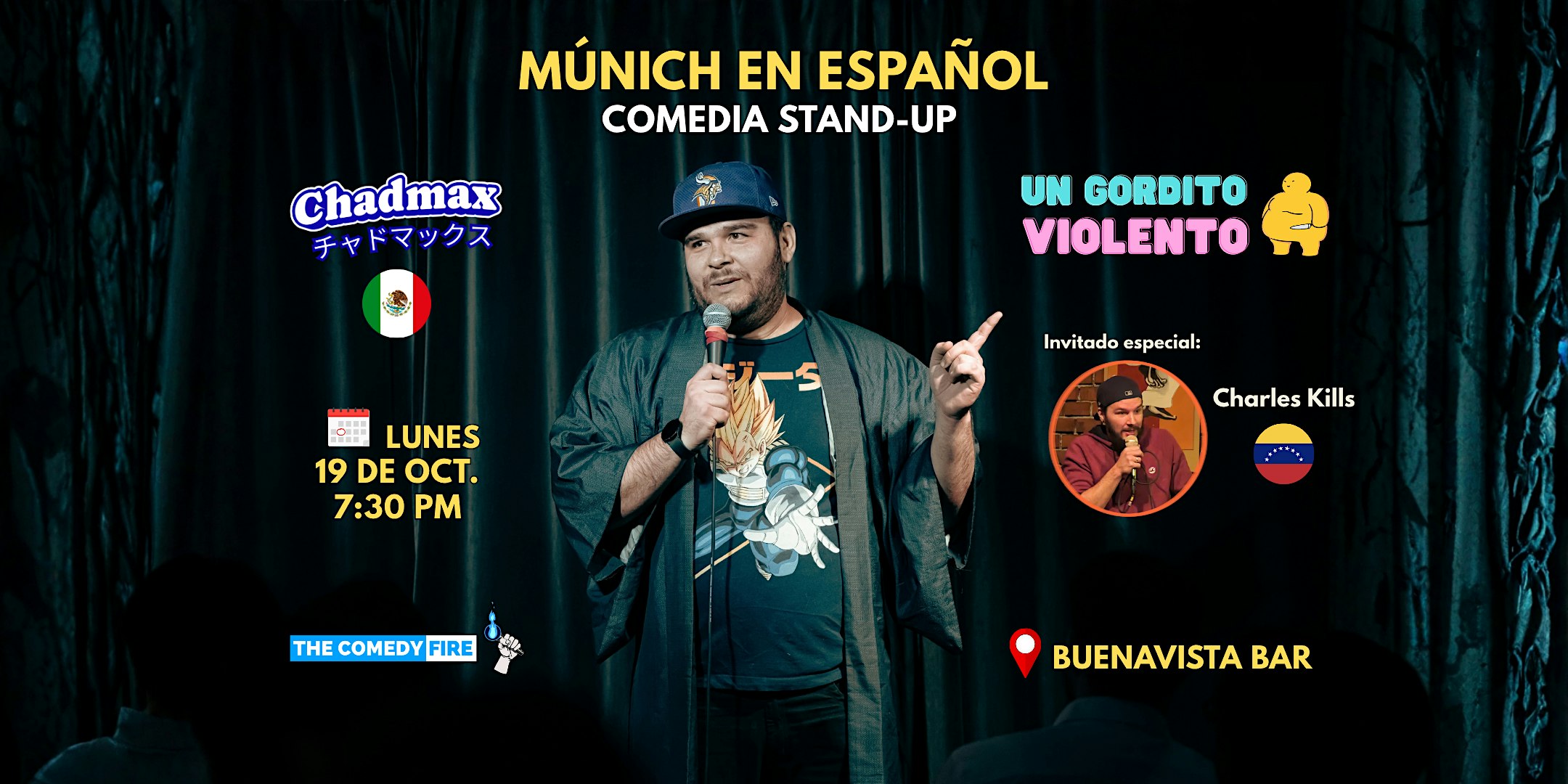Múnich en Español #22  - El showcase de comedia stand-up | Desde 2022