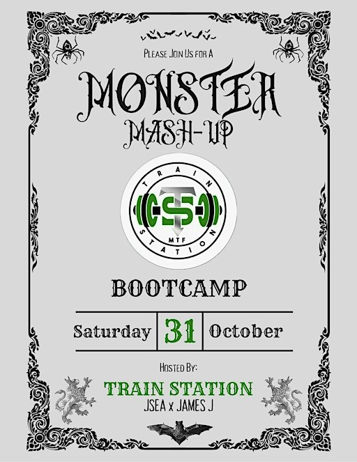 Monster Mashup Trainstation Halloween Bootcamp
