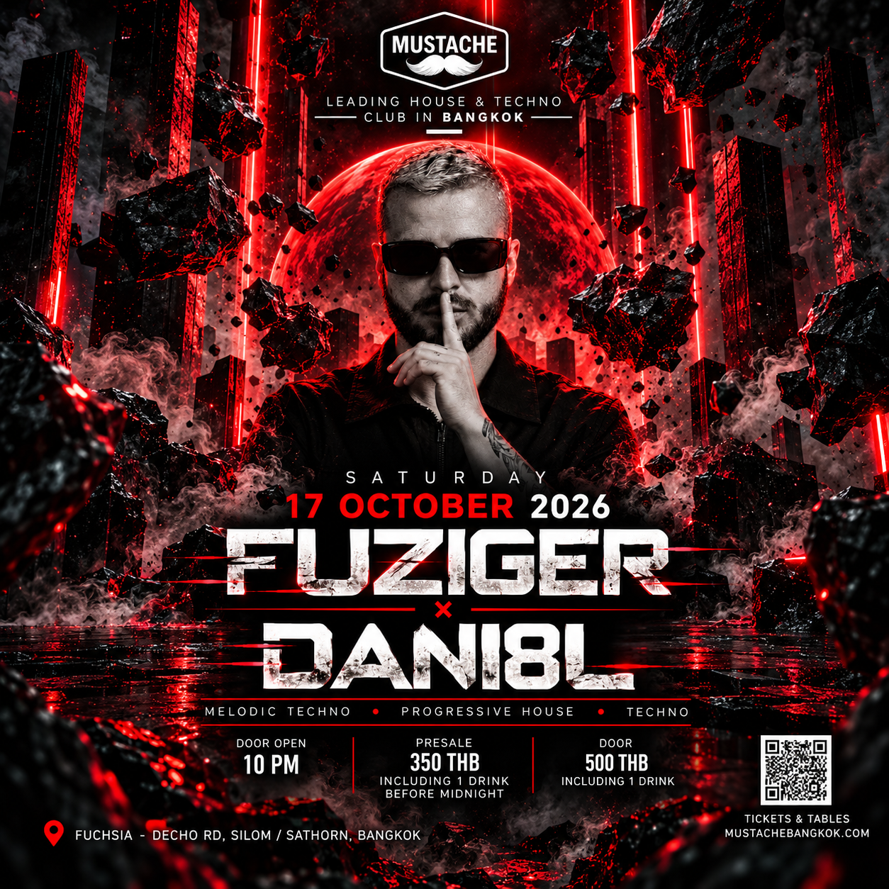 Mustache presents Fuziger