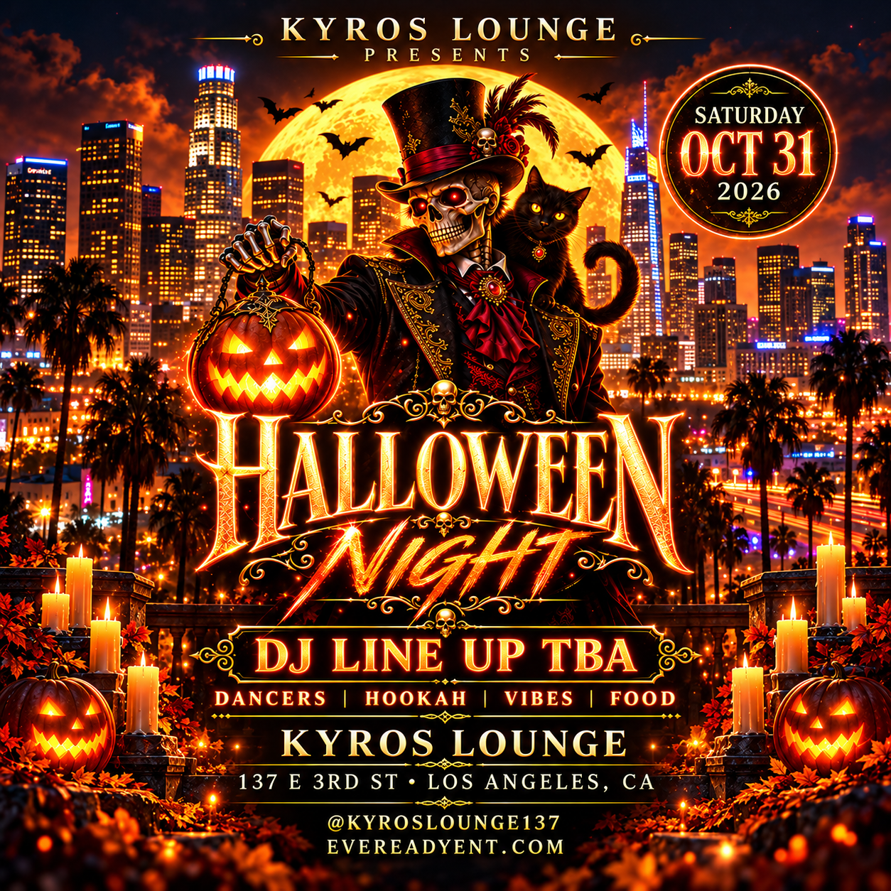 Kyros Lounge Spooky Bash