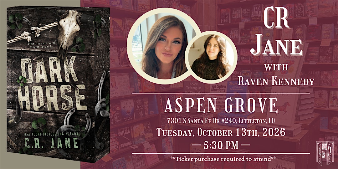 CR Jane with Raven Kennedy Live at Tattered Cover Aspen Grove