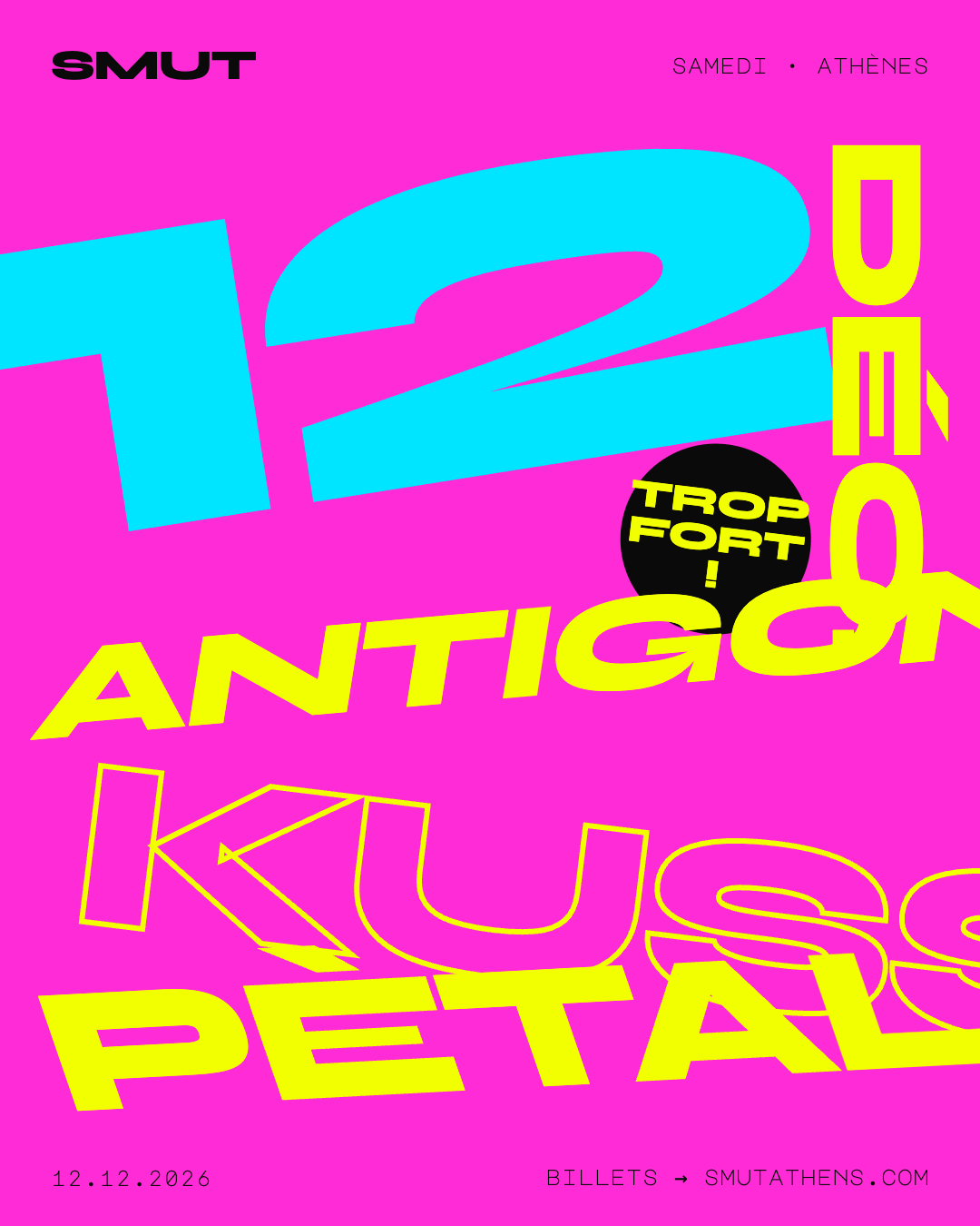 SMUT x Antigone x KUSS x Pètal