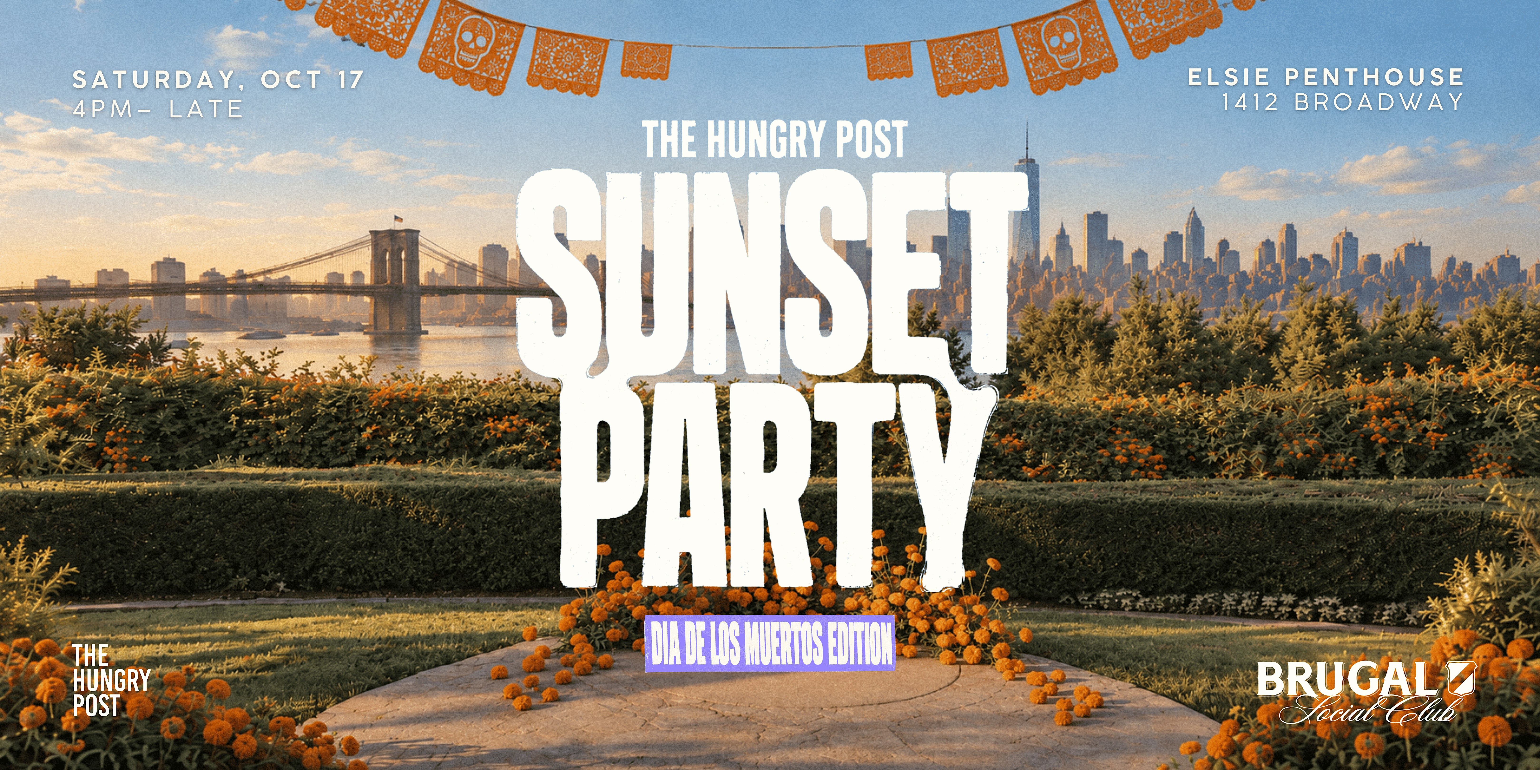The Hungry Post’s Día de los Muertos Sunset Party at Elsie Penthouse