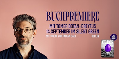 Buchpremiere GAVDOS mit Tomer Dotan-Dreyfus
