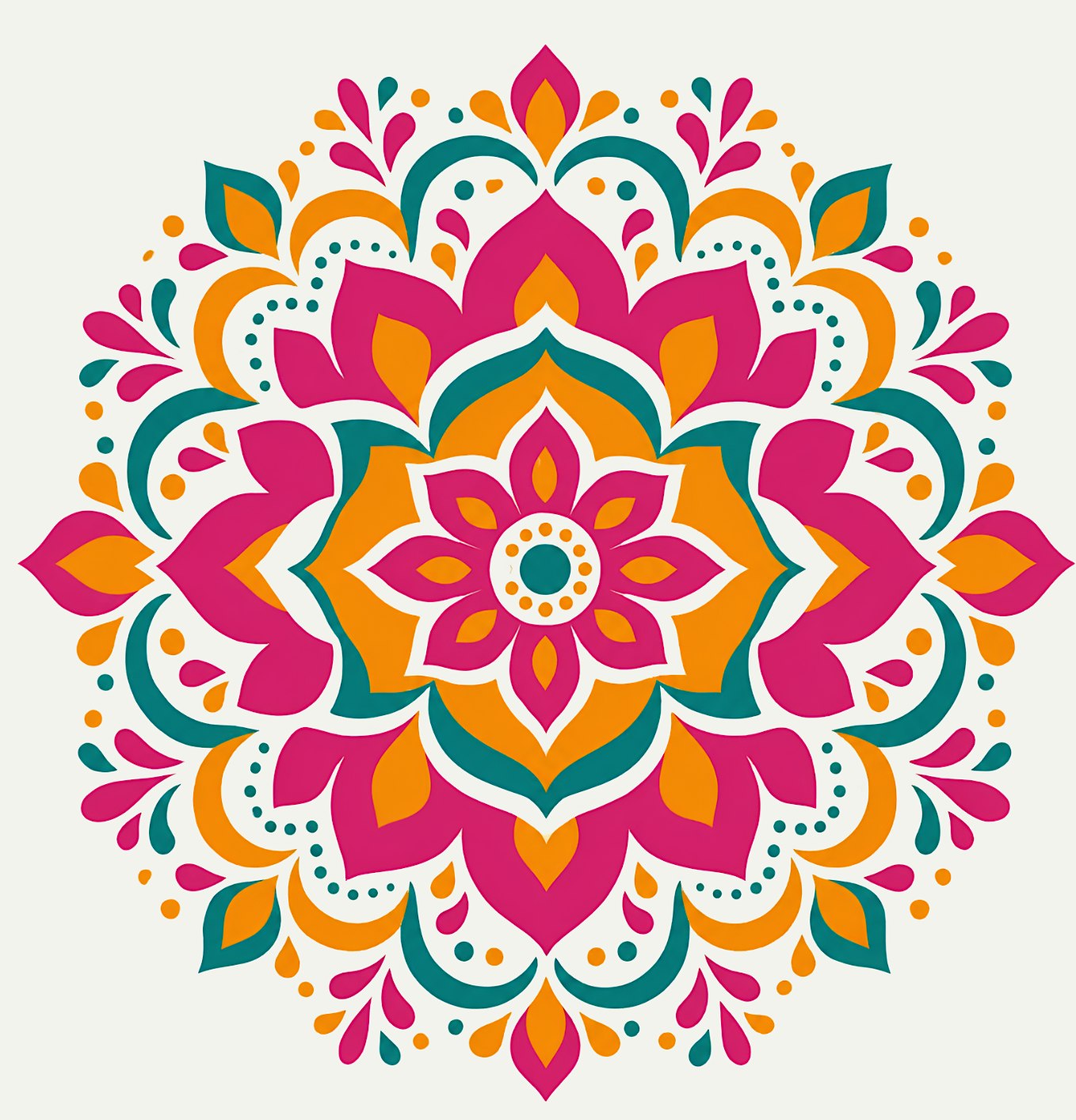Rangoli Colouring Competition at Flat Bush Library