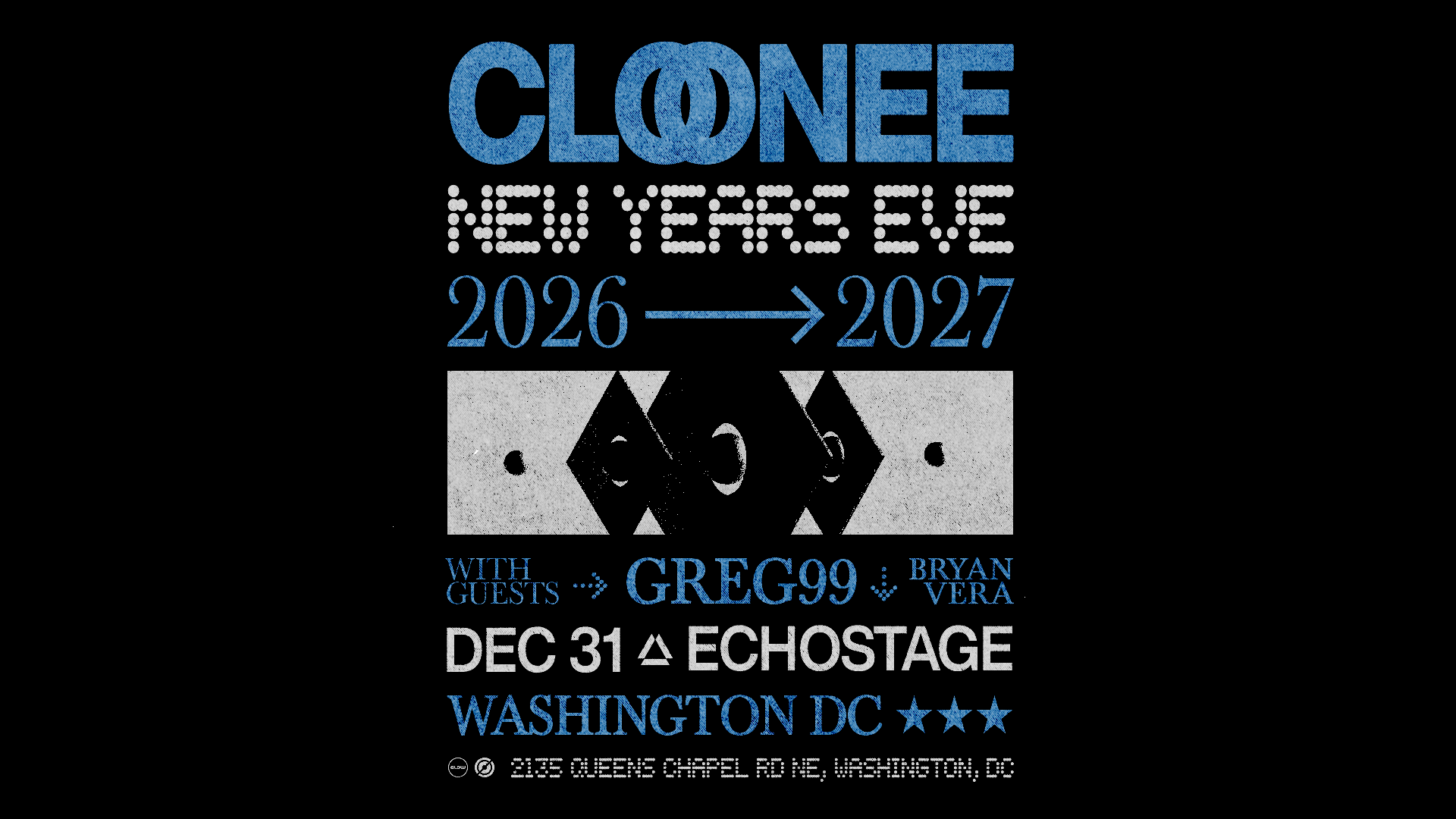 Cloonee with GREG 99, Bryan Vera [NYE]
